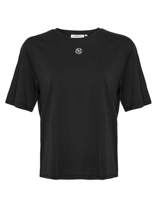 MSCH Copenhagen - MSCHMelea Icon T-Shirt - Black/Egret
